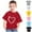 Red, variant on GERsome Toddler Girls Boys Valentines Day Short Sleeve Shirt Cute Love Heart Graphic T-Shirts Kids Soft Cotton Crewneck Shirts, Size 3-10 Years, Red/3-4 Years