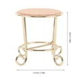 thumbnail image 2 of Miniature Dollhouse Table for Decor with and Wood, 2 of 4