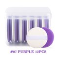 thumbnail image 1 of 12PCS Makeup Foundation Sponge Round Makeup Sponges with Air Cushion Loose Powder Puffs Normal Size, 1 of 8