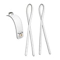 thumbnail image 1 of Asa de repuesto para bolsos DIY, accesorios de reparación, cinturones de cuero PU para bolsos Blanco, 1 of 9