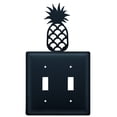 thumbnail image 3 of Village Wrought Iron ESS-44 Couvercle de Commutateur d'Ananas Double - Noir, 3 of 3