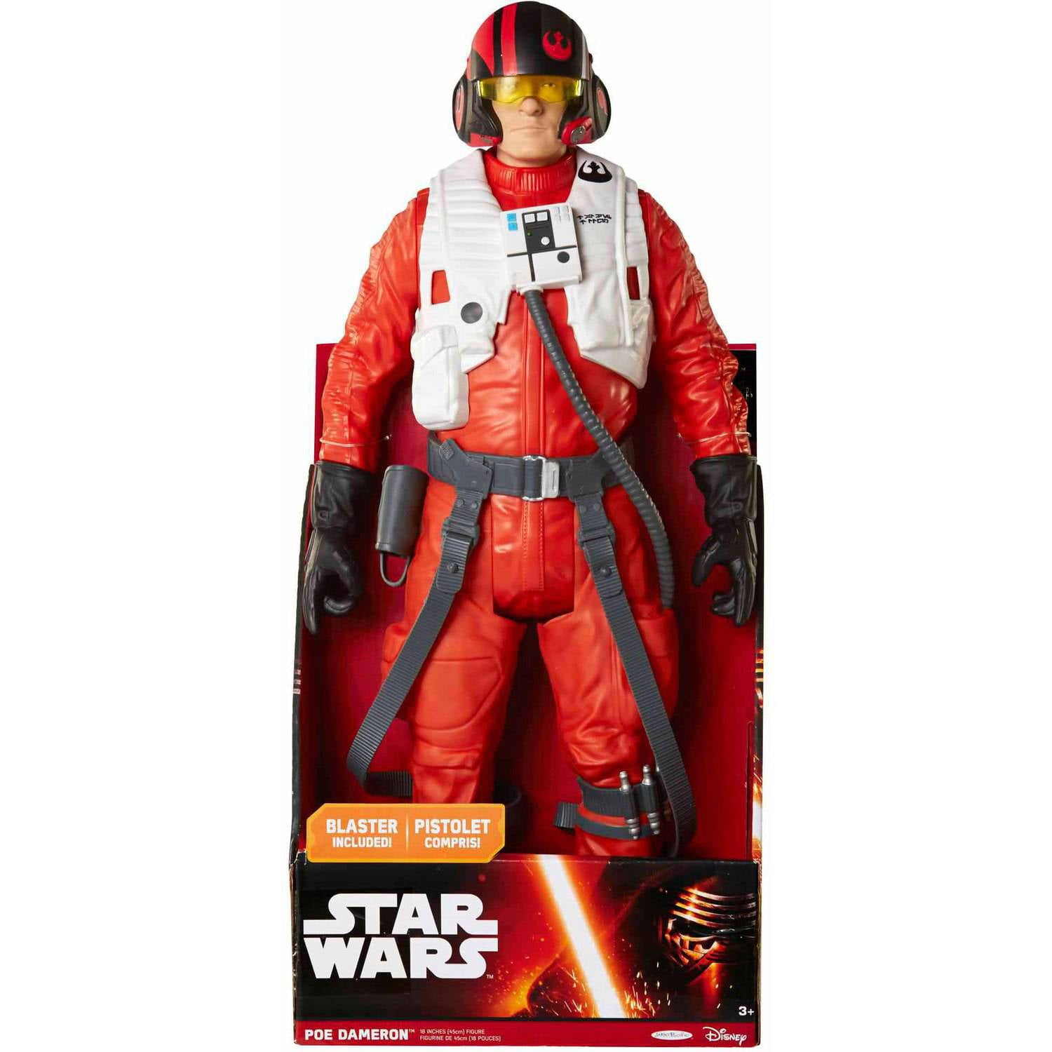 POE DAMERON Hasbro Disney Star Wars 30 cm Figur