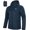 Navy, variant on Men‘s Waterproof Rain Jacket, Lightweight Packable Hooded Rain Shell