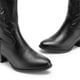 thumbnail image 4 of Bota DREAM PAIRS DWUMMB2505 Bordada Negra Media Caña, 4 of 7