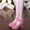 thumbnail image 1 of Zapatos de Plástico para Muñeca Baoblaze 12 Pulgadas Rosa, 1 of 6