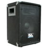 Seismic Audio SA-8 Single Indoor Speaker, 75 W RMS, Black