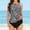 White, variant on Clothes Spring 2023,AXXD Conservative Print Strappy Back Tankini Set Two Piece Swimsuits Swimdress For New Trends Black L