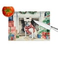 thumbnail image 2 of French Bulldog Cozy Christmas Glass Cutting Board Large 12 in x 15 in, 2 of 5