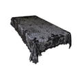thumbnail image 4 of Mantel de Halloween de encaje negro Decoración de mesa de Halloween Centro de mesa Telaraña Castillo 135x175cm, 4 of 9