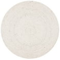 thumbnail image 2 of SAFAVIEH Braided Ronan Solid Reversible Area Rug, Beige, 8' x 8' Round, 2 of 7