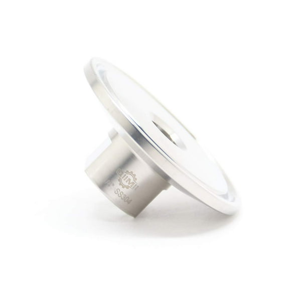 QiiMii Sanitary Tri clamp 50.5mm to NPT Female Thread adaptor SS304 Tri clamp adaptor Pipe Fitting (Thread Size: 1/4" NPT)