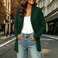 thumbnail image 6 of BUIGTTKLOP Womens Lightweight Cardigans Soft Open Front Cardigan Loose Casual Light Jackets Long Sleeve Cover up for Layering Work Travel, 6 of 8
