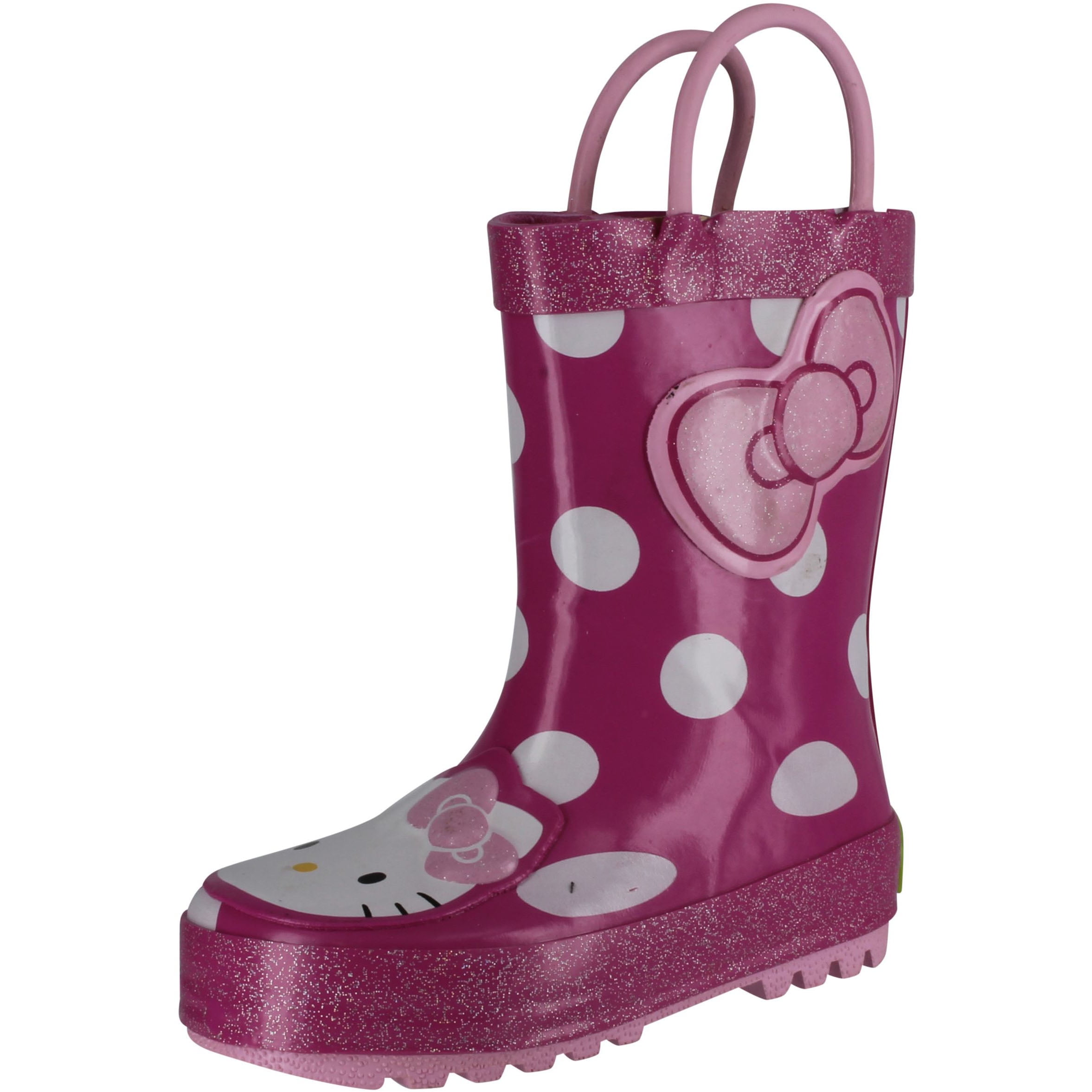 kitty rain boots