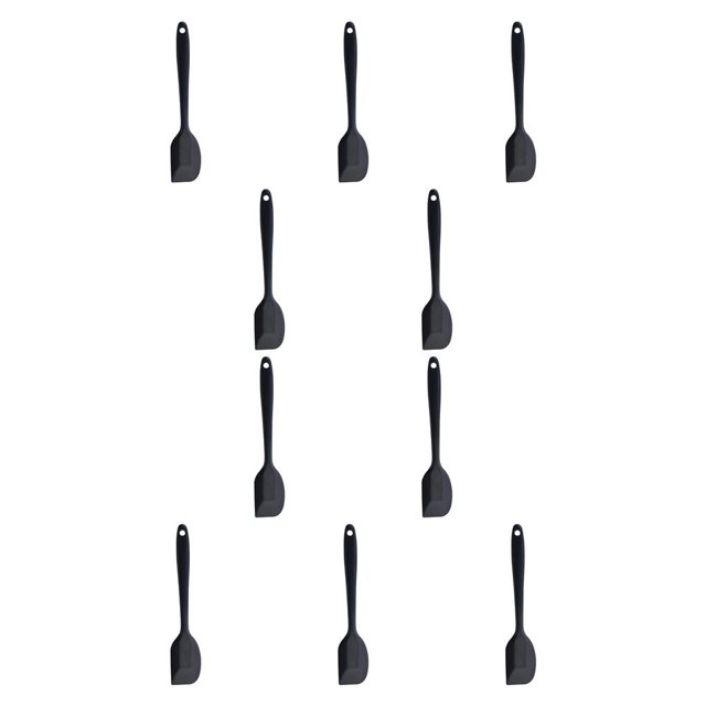 Naiovety Silicone Spatula Cooking Baking Scraper Heat-Resistant Batter Mixing Spoon Bending Tools Tool Non-stick Scrapers Cake Type1 NO1