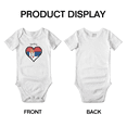 thumbnail image 3 of Serbia Flag Heart Love Funny Baby Clothing Bodysuits Boy Girl Clothes, 3 of 5