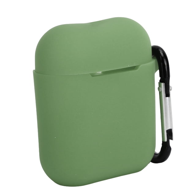 Funda protectora para auriculares funda protectora portátil para auriculares silicona amigable con la piel a prueba de golpes para auriculares IOS 1/2