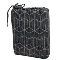 thumbnail image 2 of Ensemble de Draps 4 Pcs en Microfibre Douce Gris Foncé Imprimée, Lavage Facile, Queen, 2 of 2