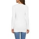 thumbnail image 3 of Suéter cárdigan casual INSPIRE CHIC para mujer, tejido trenzado, largo, de moda, para otoño e invierno, color blanco, 3 of 6