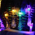 thumbnail image 5 of NSESSHome Water Droplet String Lights Battery Operated, Water Proof 20 LED 8 Modes with Remote Control, for Home, Party, Christmas, Wedding, Garden Decoration, 5 of 6