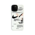 thumbnail image 2 of Para Iphone 13/12/11 Funda para teléfono Nike Frosted blanquecina 13pro/12pro negro+blanco, 2 of 5
