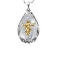 thumbnail image 1 of Collares De Cristal Para Mujer, Collar Con Colgante De Jesús Santo, Collar De Jesús A La Moda, Regalos Para Mamá Y Esposa Yuarrent AP006098-00, 1 of 6