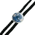 thumbnail image 2 of Harry Potter Ravenclaw Plaid Sigil Western Southwest Cowboy Necktie Bow Bolo Tie, 2 of 4