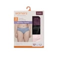 thumbnail image 4 of Warners® Blissful Benefits Women's Tummy-Smoothing Mid-Waist Microfiber 3-Pack Hipster S-3XL, 4 of 5