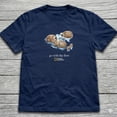 thumbnail image 2 of National Geographic "Go With The Flow" Otter T-Shirt , Vintage Otter Shirt ,Nature Lover Gifts, 2 of 6
