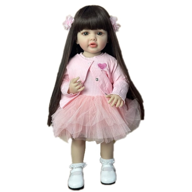 Muñeca renacida 55cm BZDOLL 100% realista de silicona suave