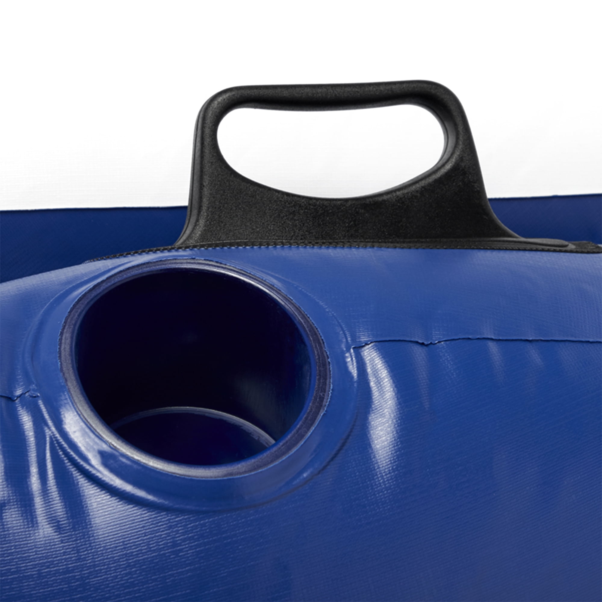 (2 pack) Inflatable Lounge Pool Recliner Lounger Chair with Cup Holders