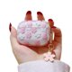 thumbnail image 1 of Funda para AirPods Pro Faneiy, bonita, transparente, con purpurina, flor rosa, TPU, 1 of 7