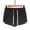 Black, variant on pxiakgy shorts for women women's summer cotton sports casual embroidered shorts women's home shorts black m