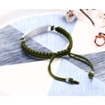 thumbnail image 4 of shiyou-Pre-Engraved Type 1 Diabetes Medical Alert ID Bracelet for Kids | Nylon Rope Braided Medical Alert Bracelet, 6-8 Inches Adjustable, 4 of 4