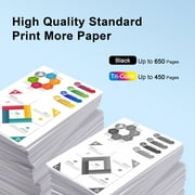 67XL Ink Cartridges Compatible for HP 67 Ink Cartridges DeskJet 2755e 2855e 4155e 4255e 6055e 6065e