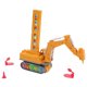 thumbnail image 3 of Domino Engineering Truck Toys Excavator Toys Road Signs Cabeza reemplazable para jugar a diario ANGGREK Otros, 3 of 8