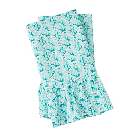 The Pioneer Woman 300 Thread Count Blue Print Cotton Pillowcase, King (2 Count)