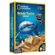 National Geographic Shark Tooth Dig Kit Science Set for Children 8 Years and up