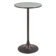 thumbnail image 3 of Bite Bar Table Gray & Bronze, 3 of 5