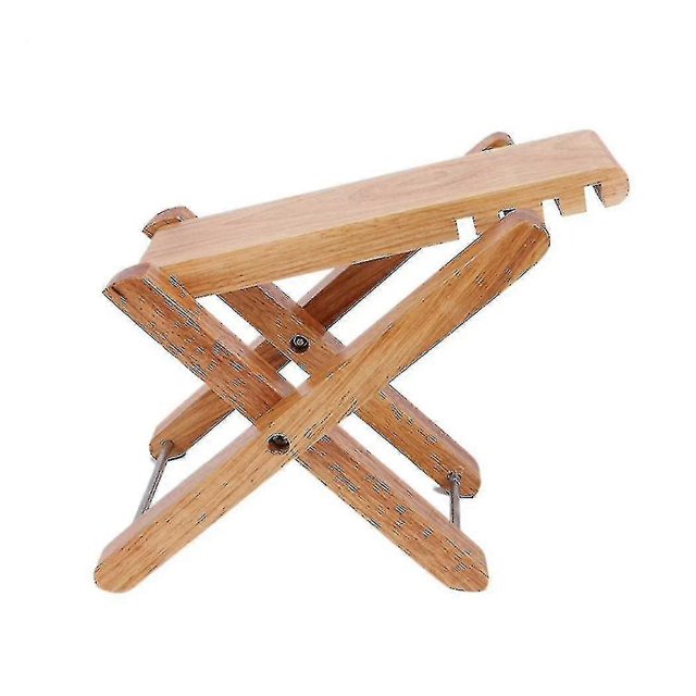 Guitar Foot Rest Footrest Foldable Wood Footstool Foot Stool Adjustable Height For Acoustic Classic Banmo