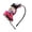 Rose red candy headb, variant on Gothic Hair Clip for Kids Cute Glittering Candy Side Clip Adult Hair Styling Accessories Halloween Theme Party Headdress