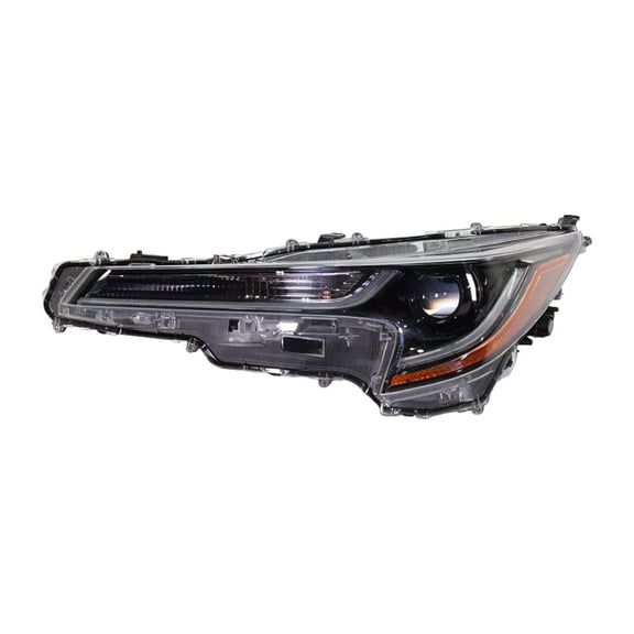Headlight Compatible with 2020-2022 Toyota Corolla Left Driver LED With bulb(s)