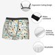 thumbnail image 3 of Fotbe Cartoon Dinosaur Calzoncillos Tipo Boxer con Bolsa de Soporte Total para Hombre, X-Temp Fresco, Transpirable y de Secado Rápido-Medium, 3 of 5