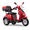 RED, variant on SKRT Large 3 Wheels Mobility Scooter (XW-E02), Electric Heavy Duty Wheelchair Device, 500 LBS Capacity for Seniors & Adults, Speed Adjust, Seat Extension