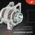 thumbnail image 4 of A-Premium Alternator Compatible with Chrysler Town & Country, Daytona, LeBaron & Dodge Dakota, Caravan, B150/B250/B350, D100/D150/D250/D350, W100/W150/W250/W350, 12V 75/90A 4-Groove Pulley Clockwise, 4 of 8