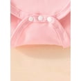 thumbnail image 5 of WIBACKER Holy Cow I'm Cute Newborn Outfit Baby Girl Going Home Outfits Ruffle Ribbed Romper Top Floral Pants Set Fall Winter Clothes, 5 of 7