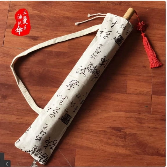 WEUVEB Multifunctional Drawstring Umbrella Bag, Travel and Outdoor Use, Cloth Carrying Pouch