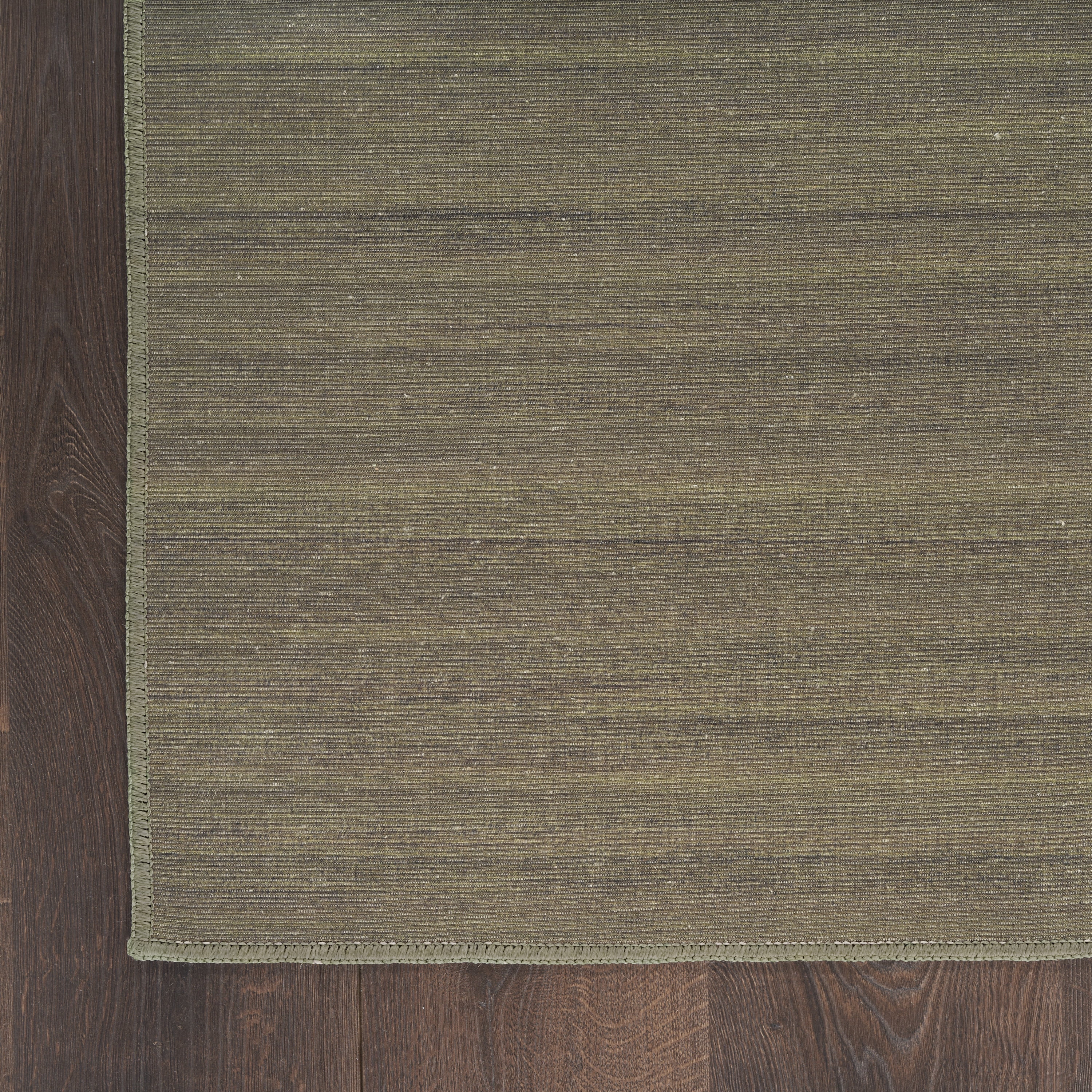 Nourison Washable Essentials Modern Green 2'2" x 8' Area Rug (2x8)