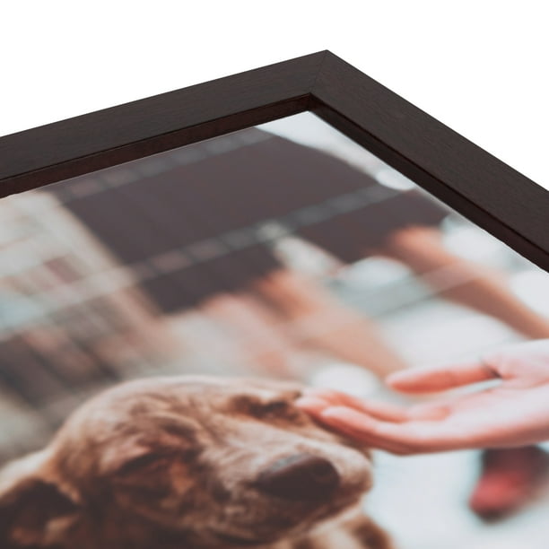 ArtToFrames 4x18 inch Coffee Picture Frame, Brown MDF Poster Frame