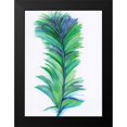 thumbnail image 2 of Seay, Anne 14x18 Black Modern Framed Museum Art Print Titled - Blue Feather II, 2 of 5