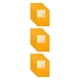 thumbnail image 1 of Hojas de terciopelo autoadhesivas Wosthever 10 piezas para manualidades Amarillo, 1 of 6